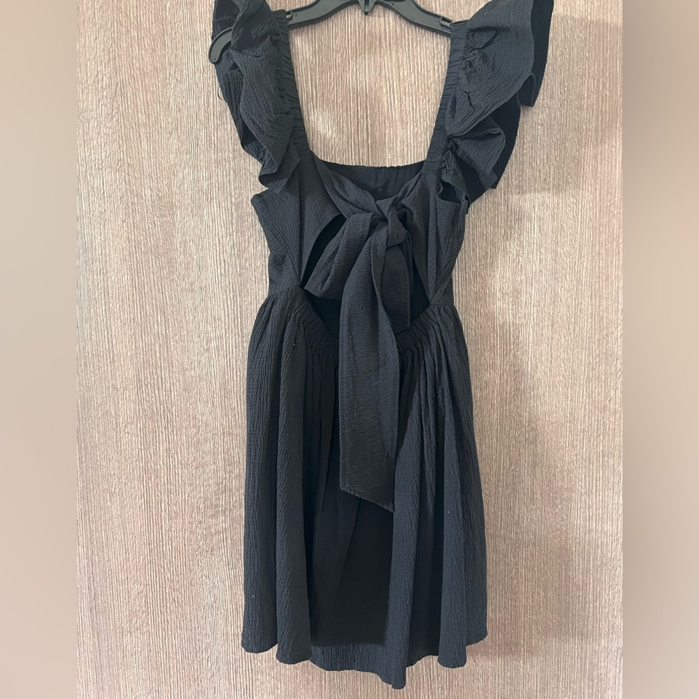 Miami Black Mini Dress - Picture 6 of 10